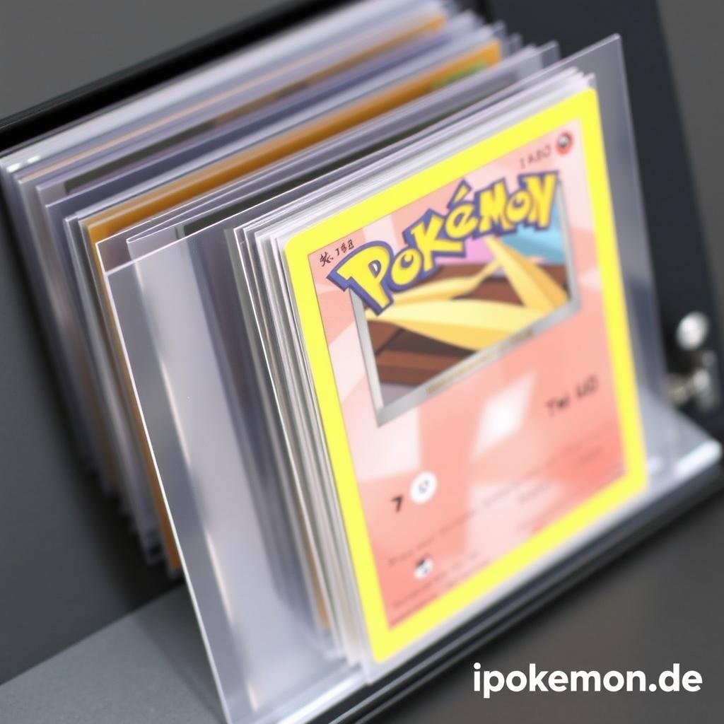 9-Pocket Ordnerseiten für Pokémon Karten