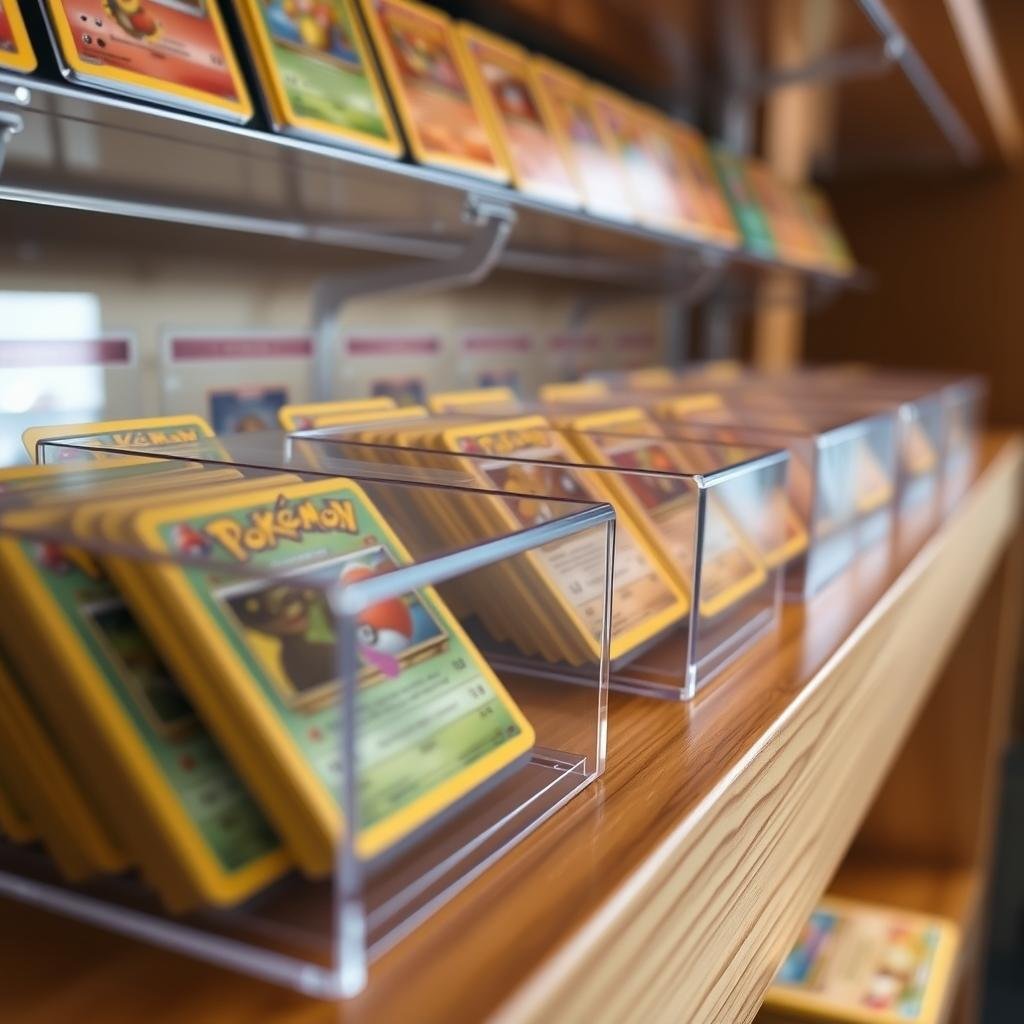 Acryl-Vitrinen für Pokémon Karten