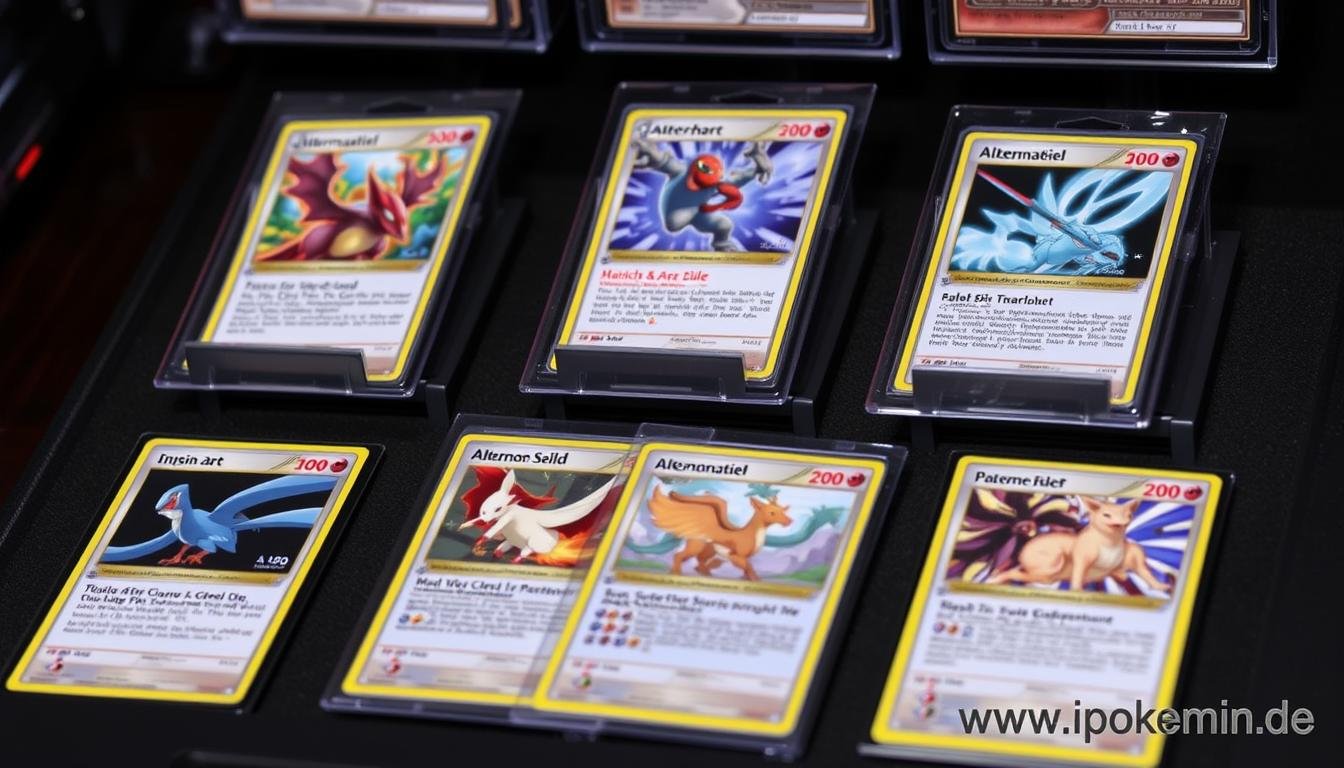 Alternative Art Karten aus der Sword & Shield Serie