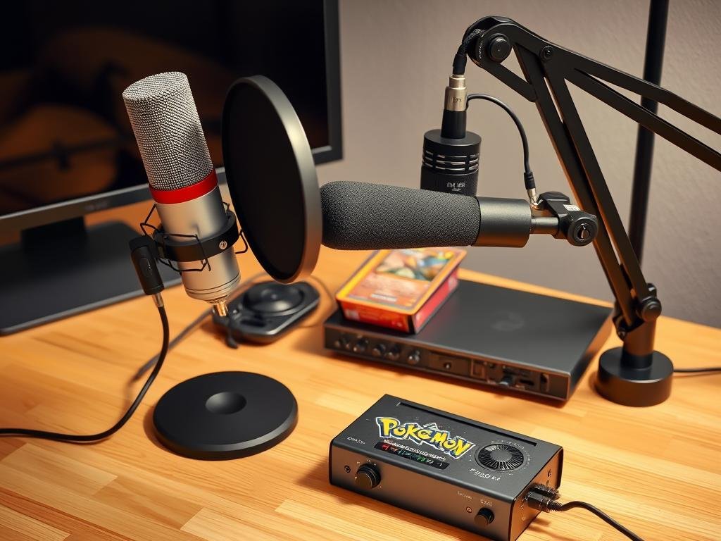 Audio-Setup für Pokémon Karten Booster Opening Videos