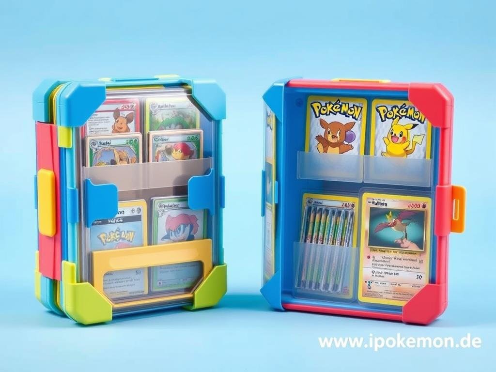 Aufbewahrungssysteme für junge Pokémon Karten Sammler