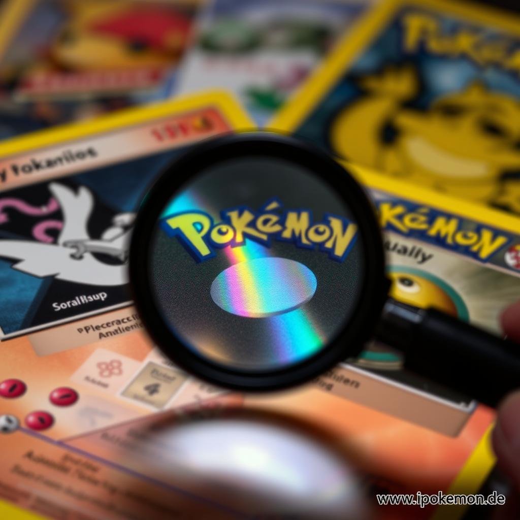 Authentizitätsprüfung von Pokémon Karten