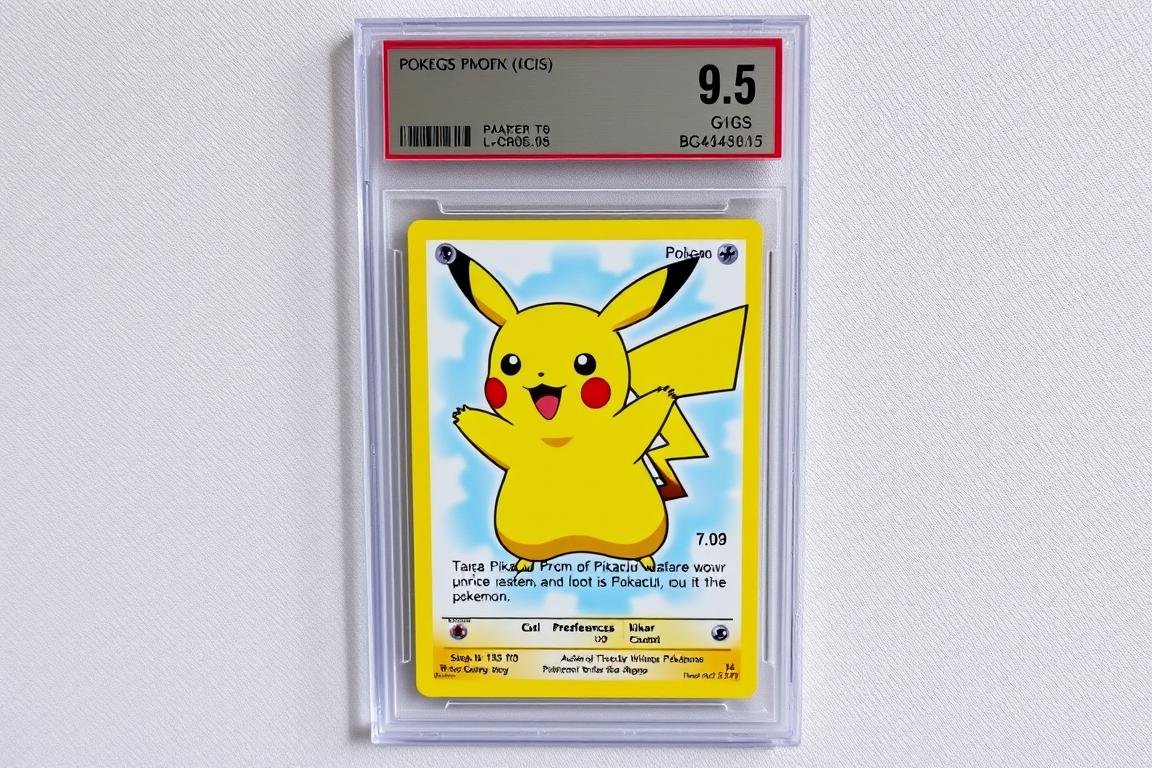 BGS 9.5 Pikachu Illustrator Pokémon Karte