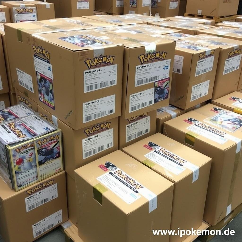 Bestellung und Lieferung von Pokémon Karten im Großhandel