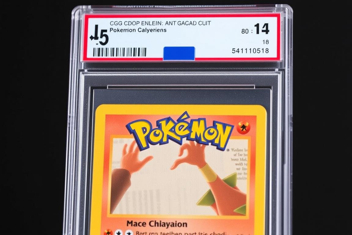 CGC-zertifizierte Pokémon Karte