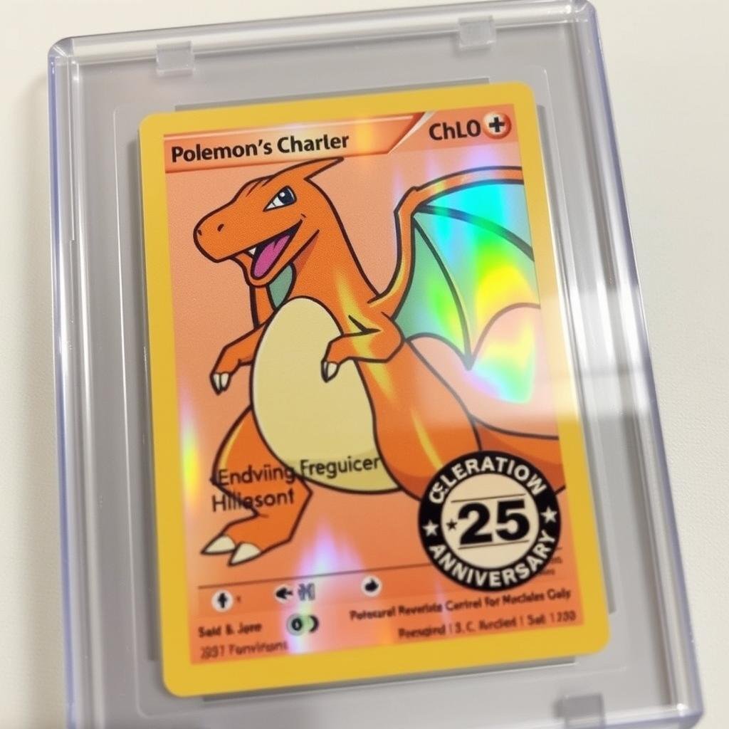 Celebrations Glurak Karte - Neuauflage des Base Set Klassikers