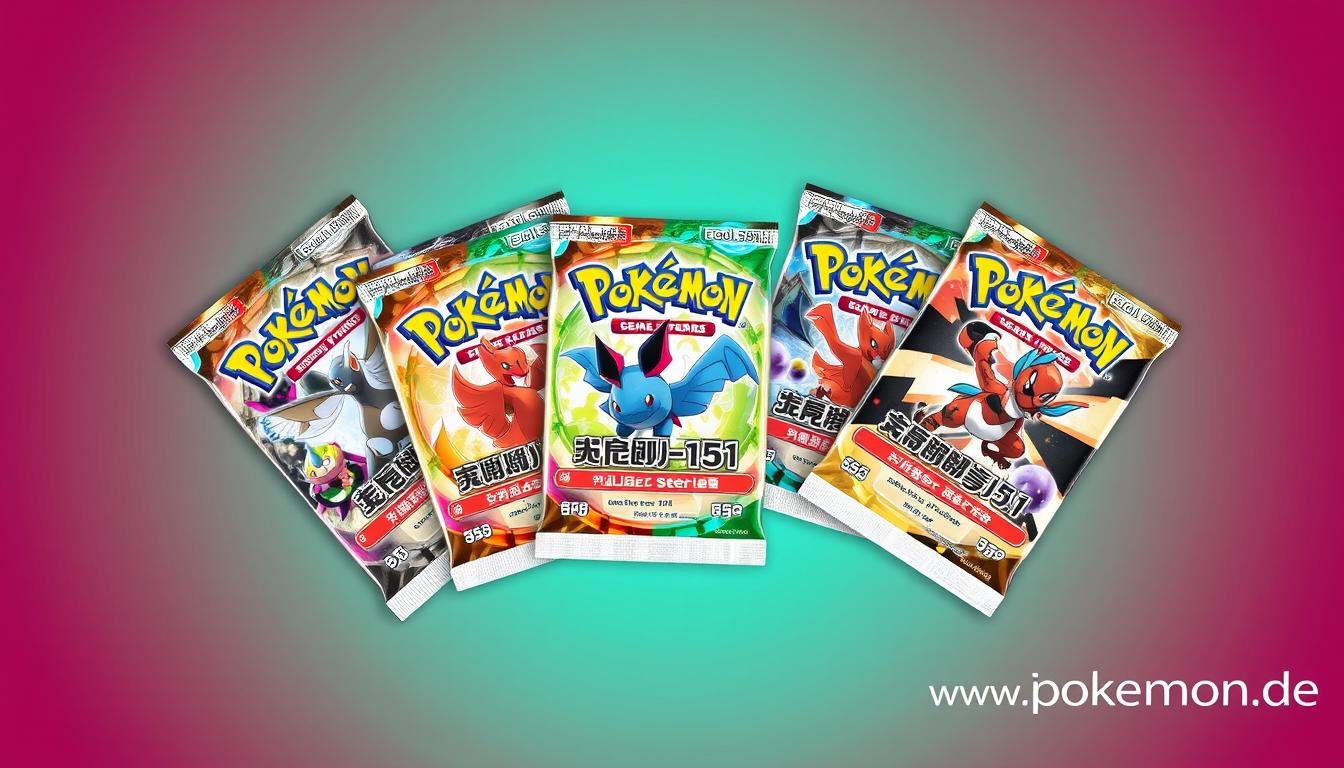 Chinesische Pokémon Booster Packs der Gem Pack Serie