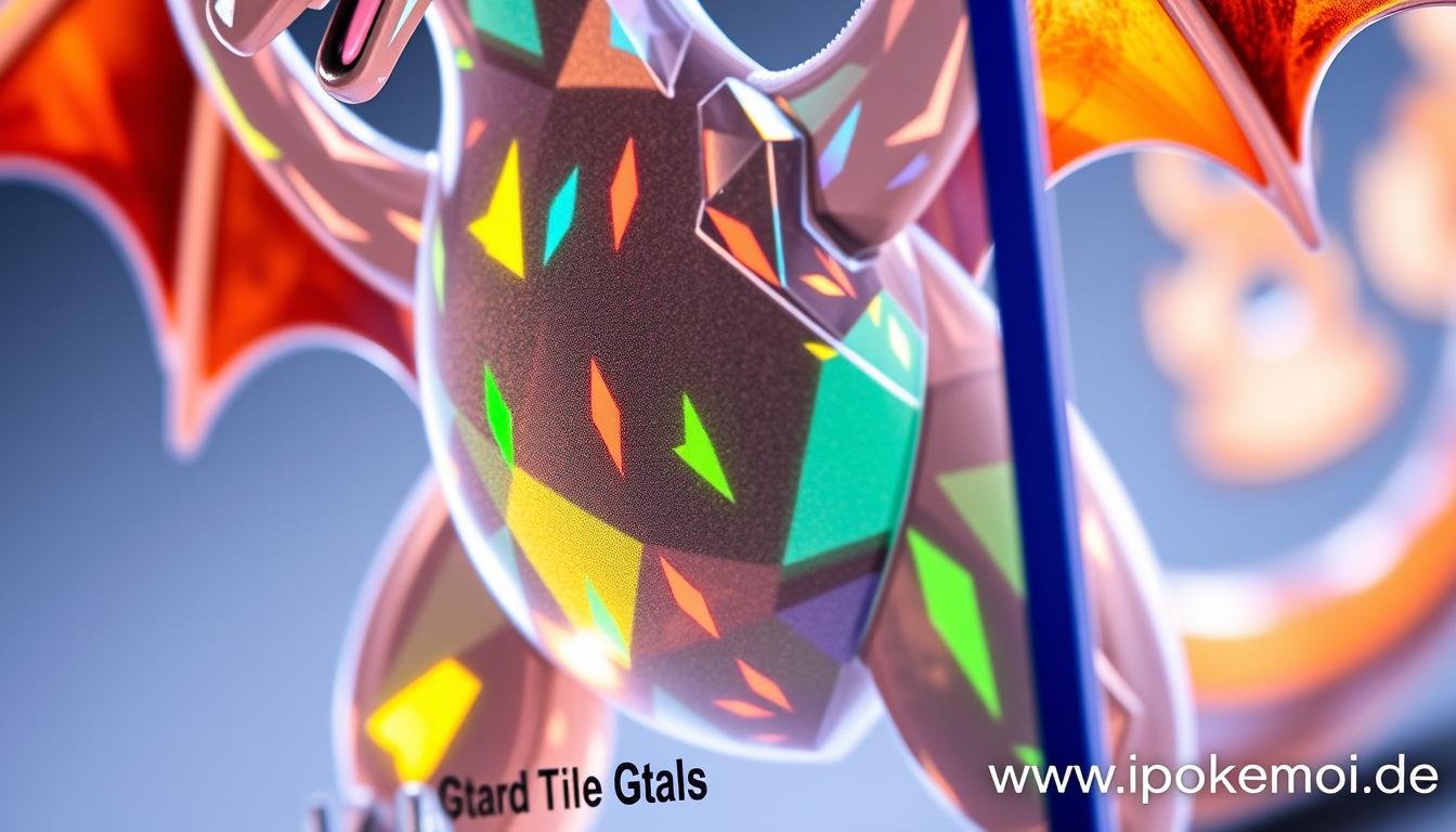 Crystal Charizard Karte aus der Skyridge Edition