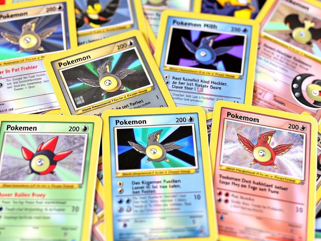 Deutsche Pokémon EX-Karten aus den frühen 2000er Jahren