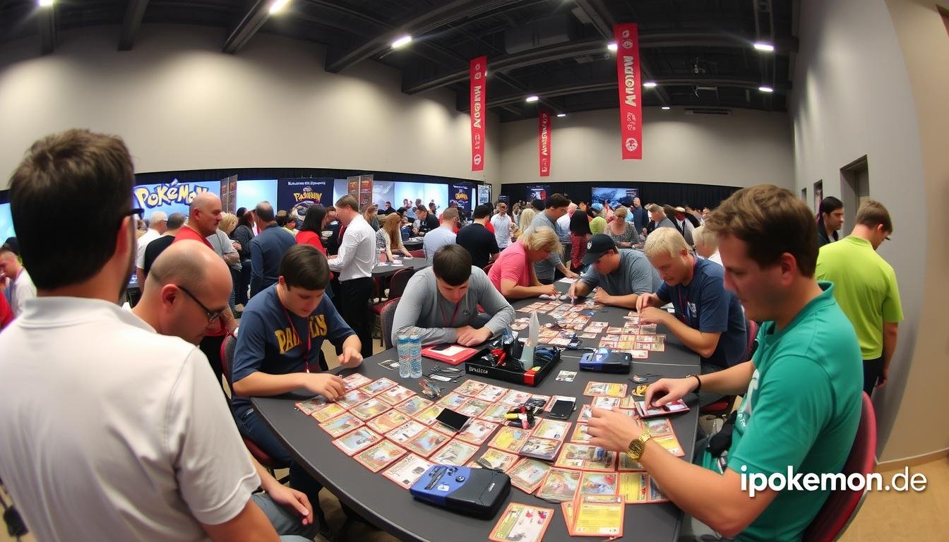 Deutsche Pokémon Karten Community bei einem Event