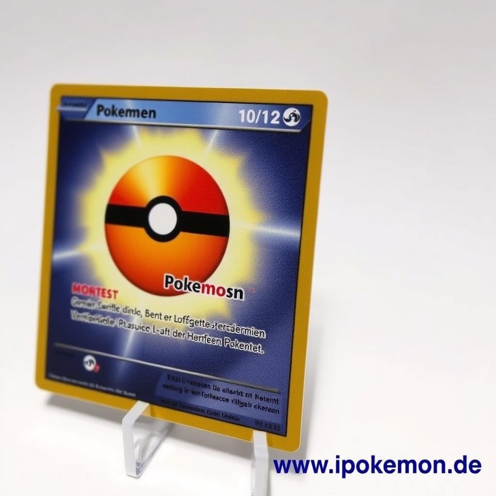 Deutsche Pokémon Promo-Karte aus limitierter Aktion