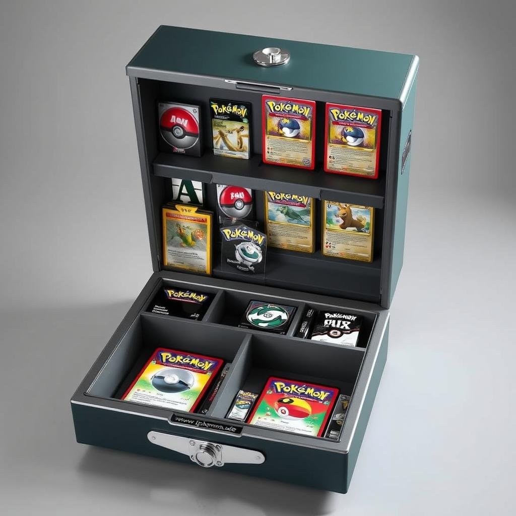 Elite Trainer Box Aufbewahrungssystem für Pokémon Karten