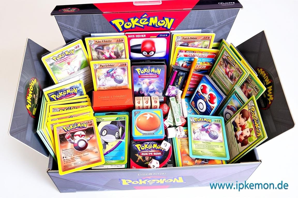 Elite Trainer Box mit geöffnetem Inhalt