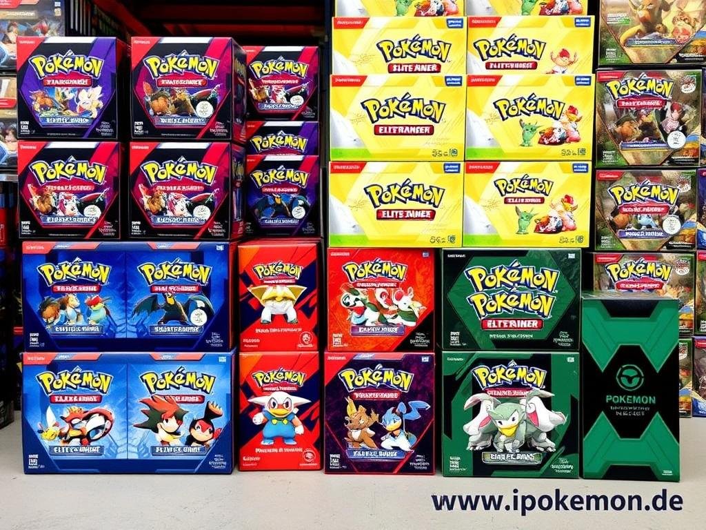 Elite Trainer Boxen im Pokémon Karten Großhandel Sortiment