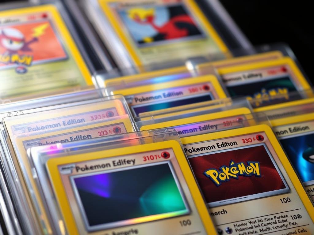 Erste Edition Basis-Set Pokémon Karten Erste Edition Basis-Set Pokémon Karten