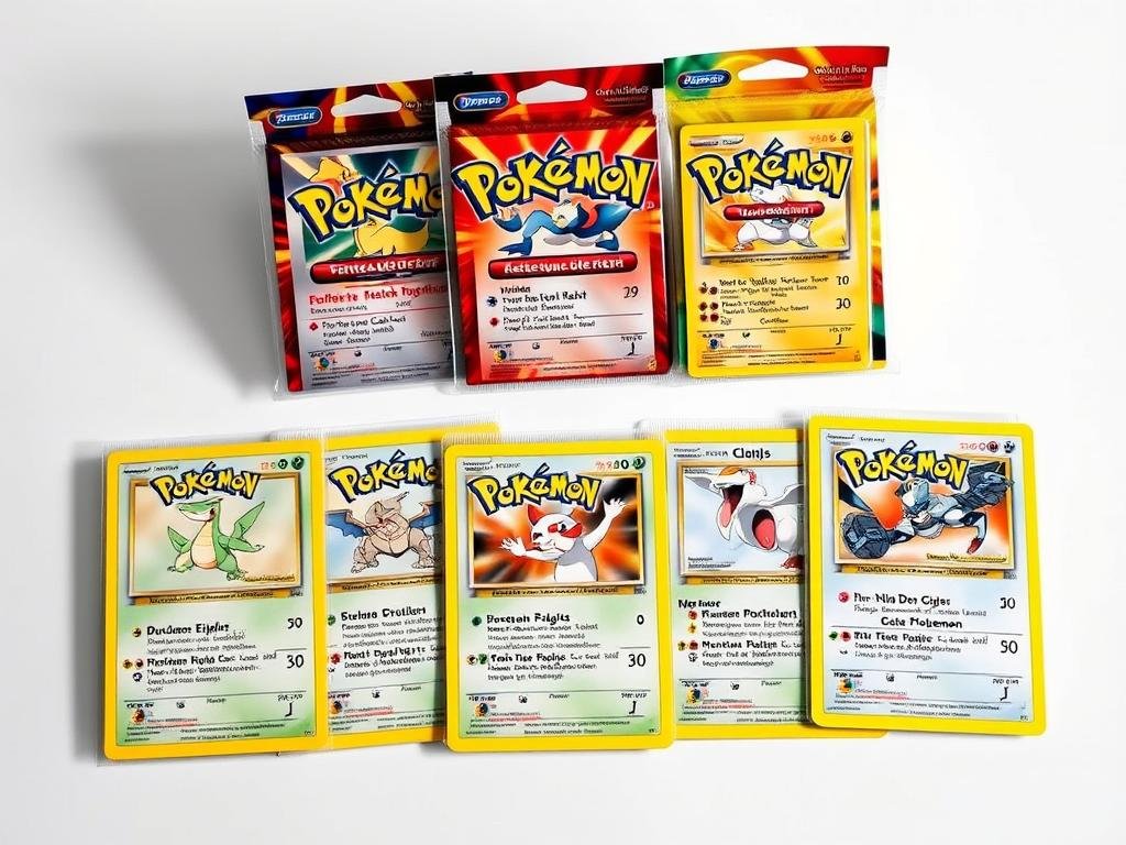 Erste Edition der Pokémon Karten in Deutschland von 1999