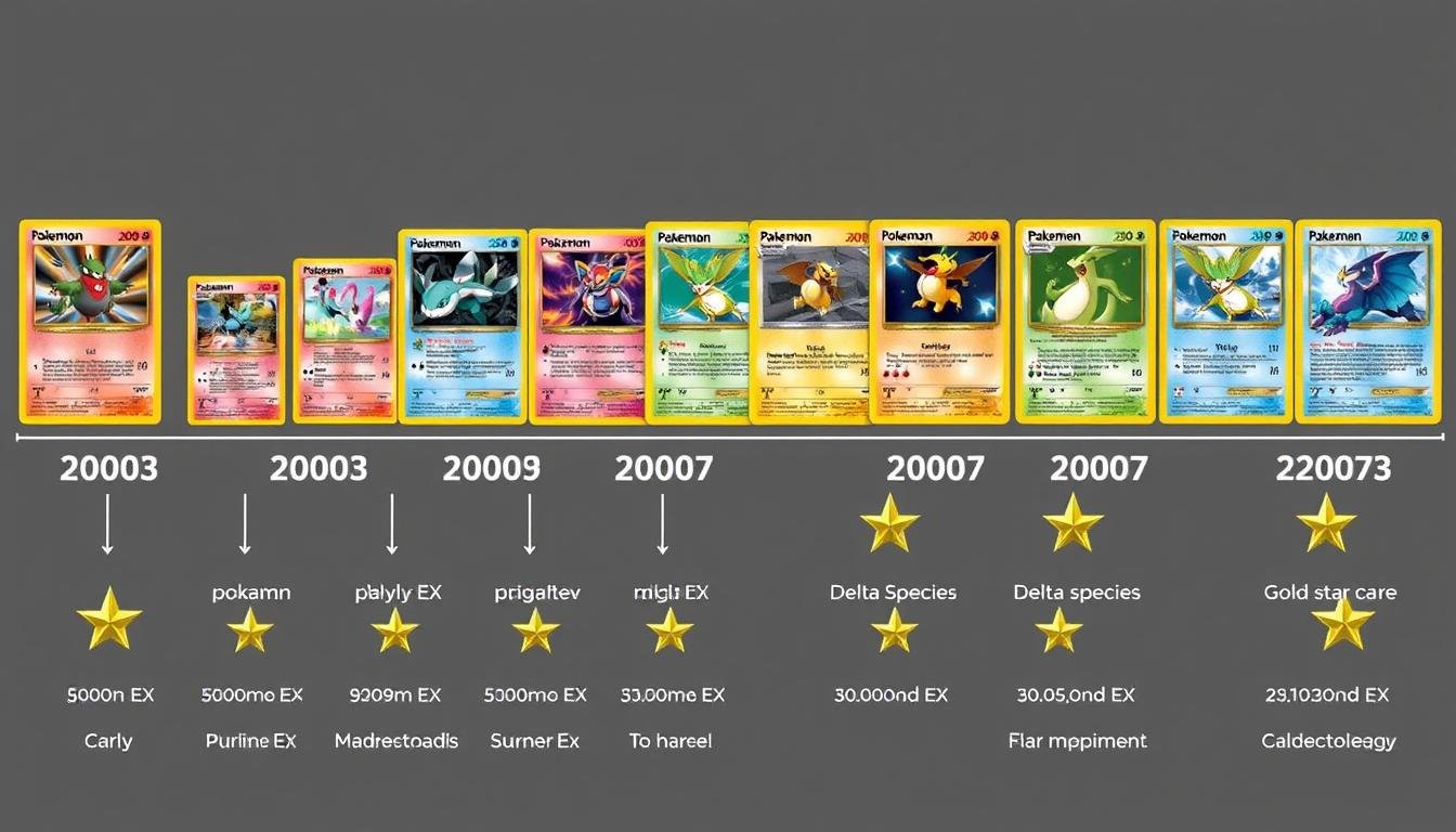 Evolution der EX-Karten und Gold Stars in der modernen Pokémon TCG Ära