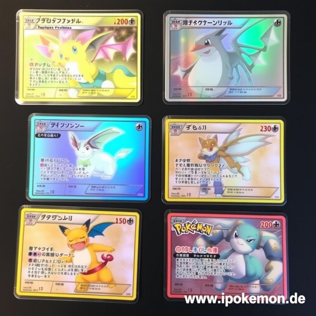 Exklusive japanische Pokémon Promo-Karten