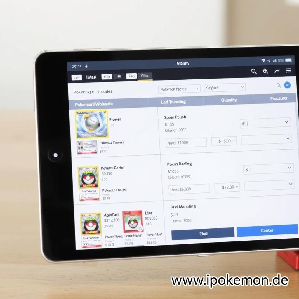 Flexible Bestellmöglichkeiten für Pokémon Karten Großhandel