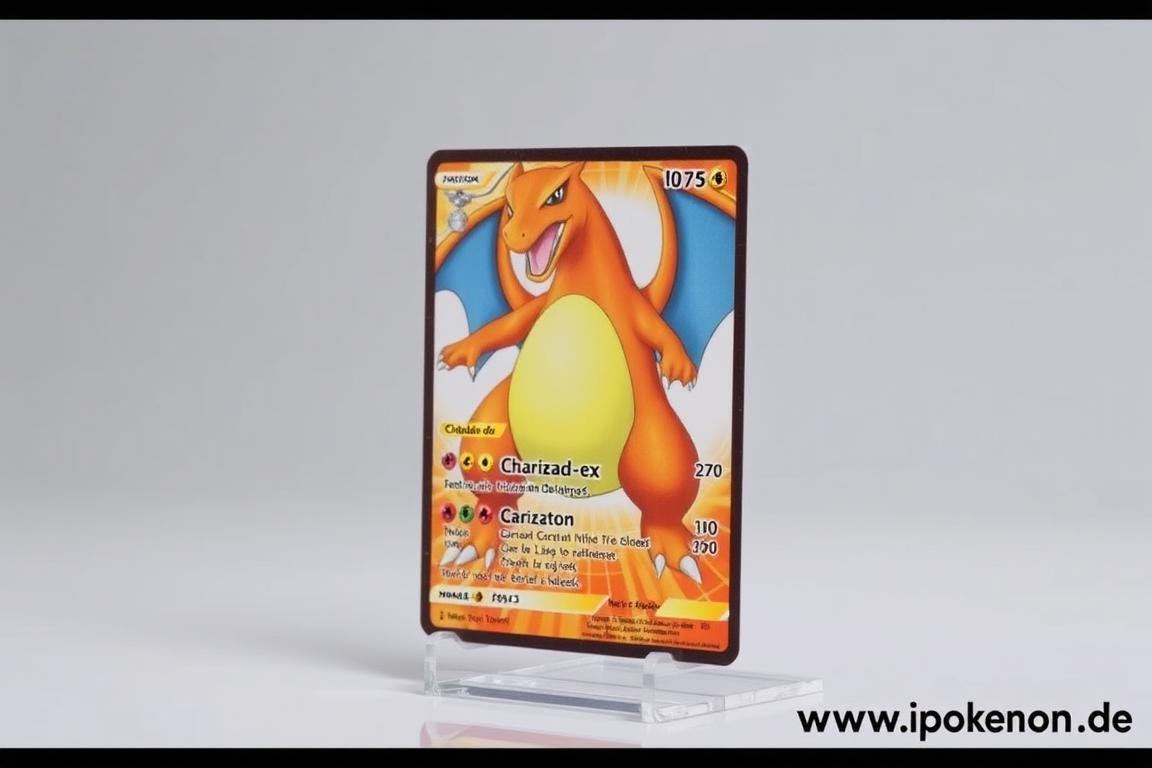 Glurak-ex Karte aus der Mega Entwicklung Edition