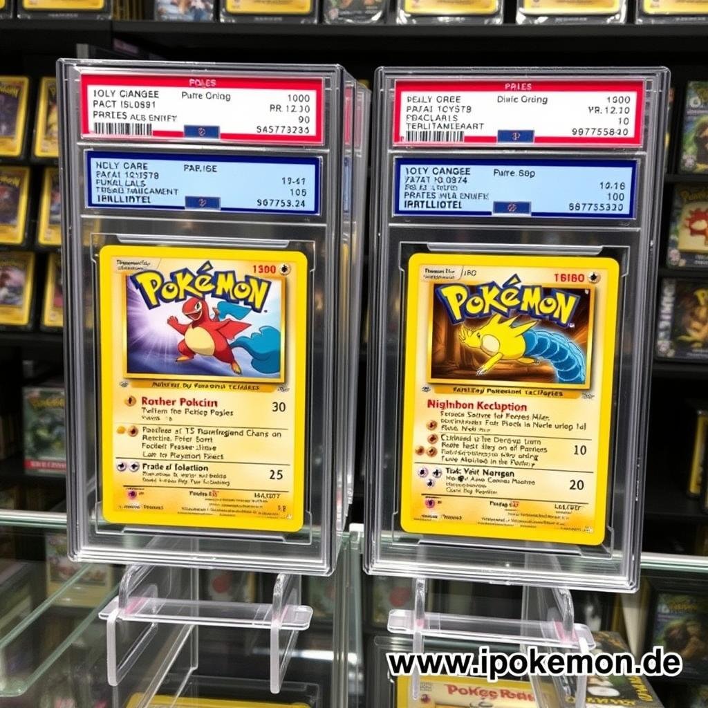 Grading-Schutz für wertvolle Pokémon Karten