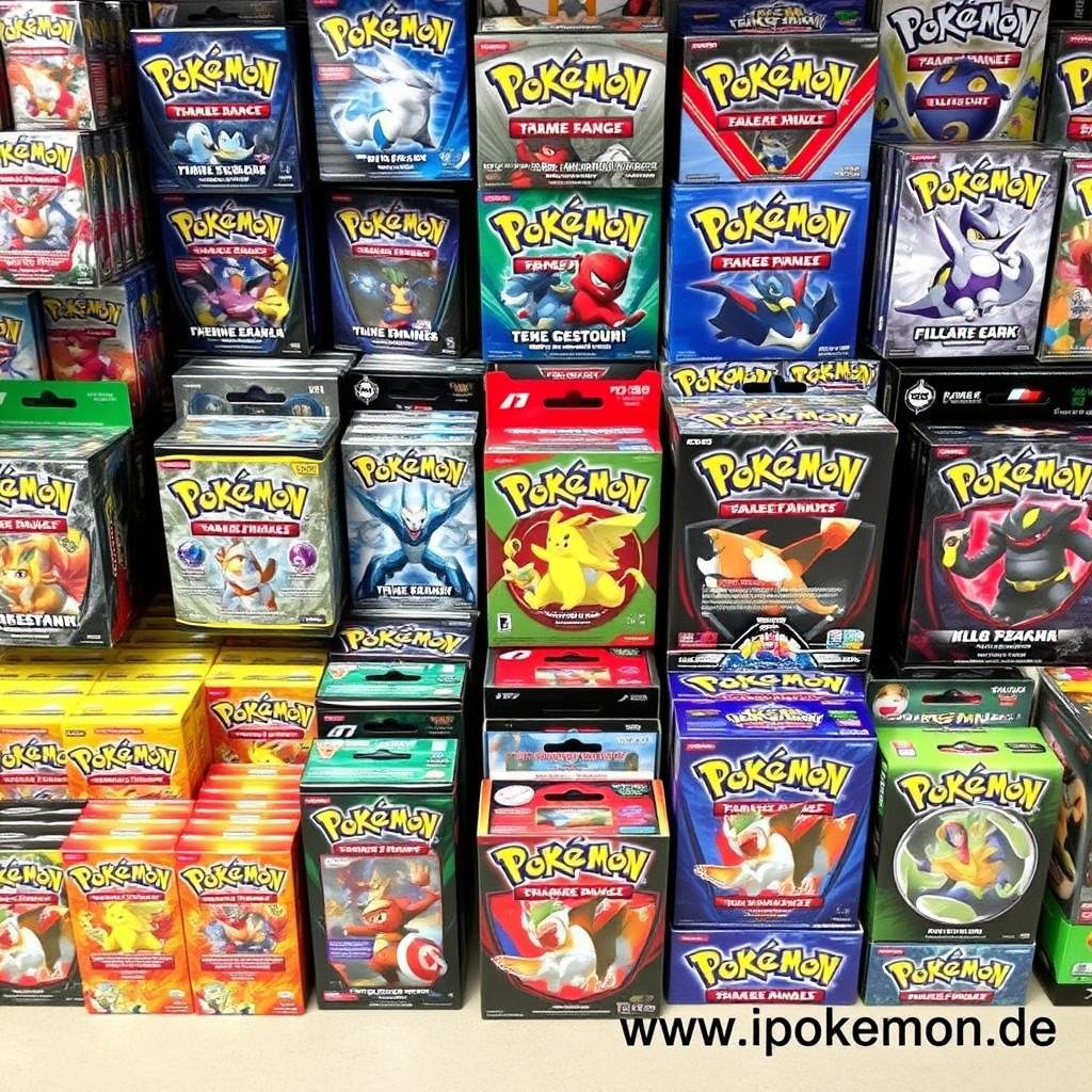 Große Auswahl an Pokémon Karten Produkten für Händler