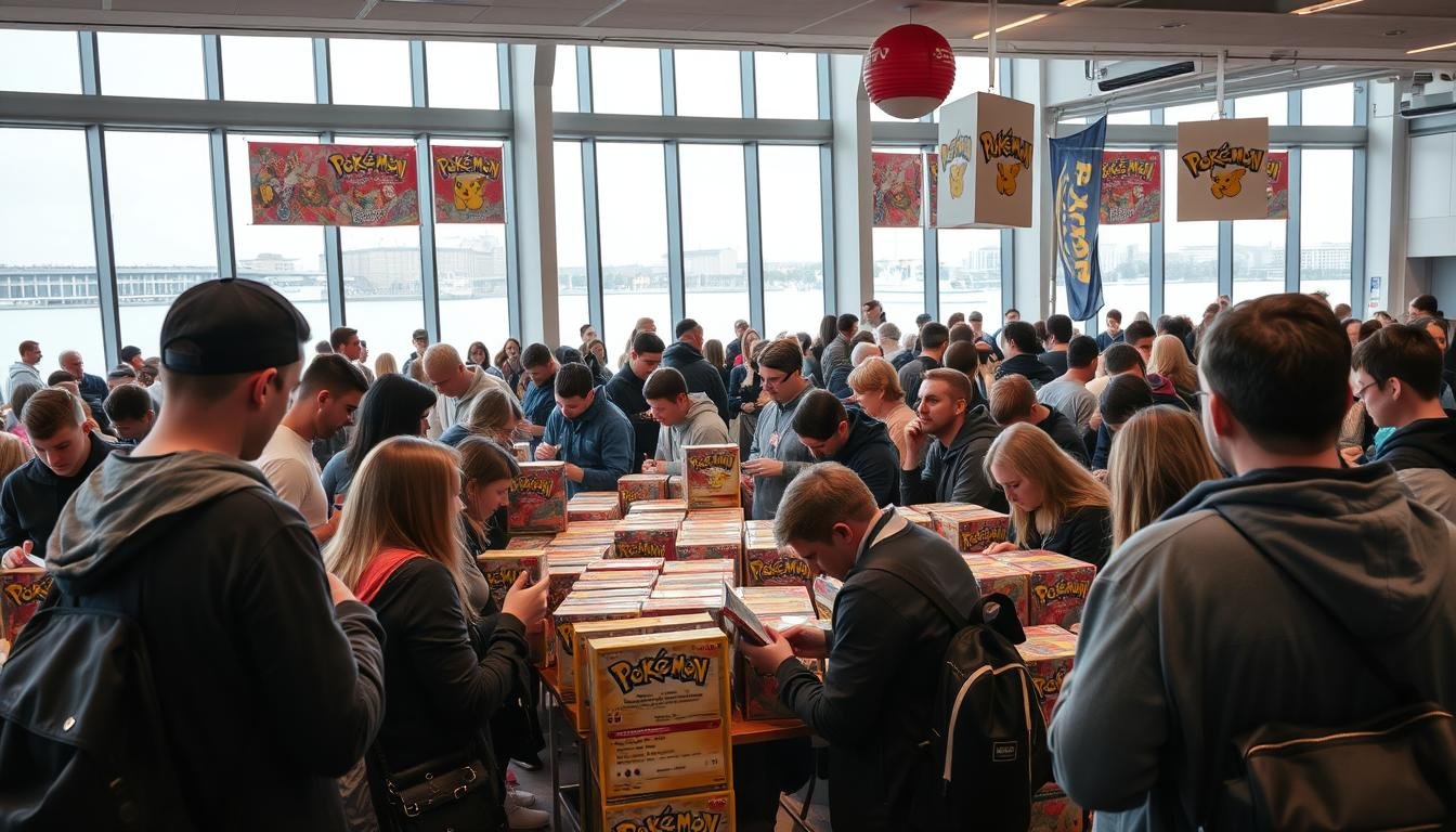 Großes Pokémon Karten Box Community Event in Hamburg