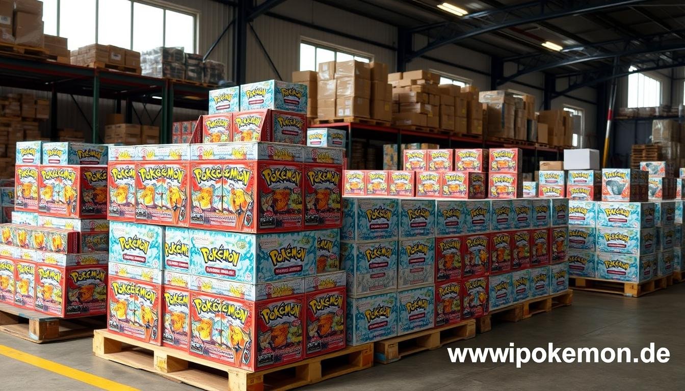 Großhandelslieferung von Pokémon Karten Displays