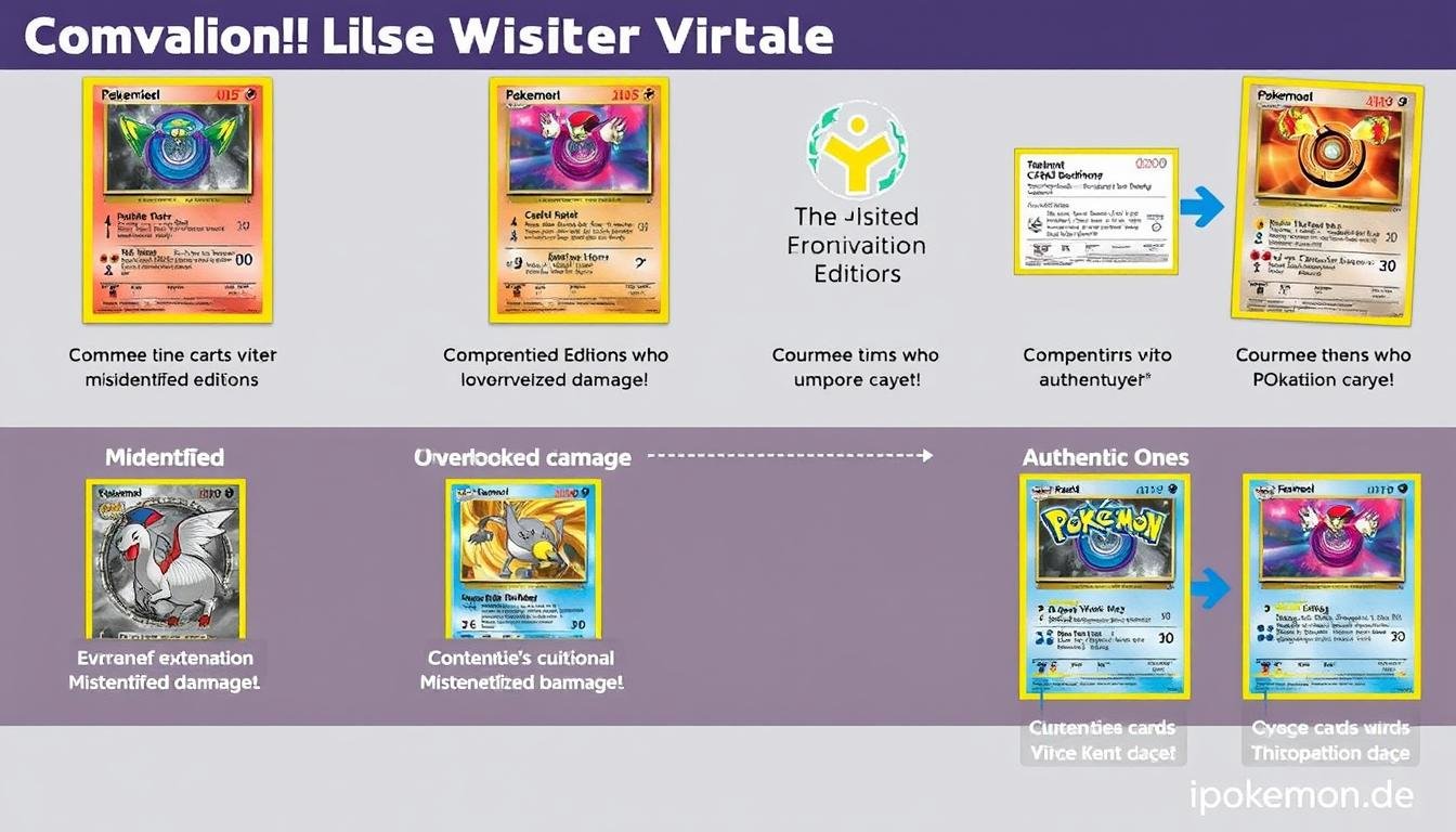 Häufige Fehler bei der Bewertung von Pokémon Karten