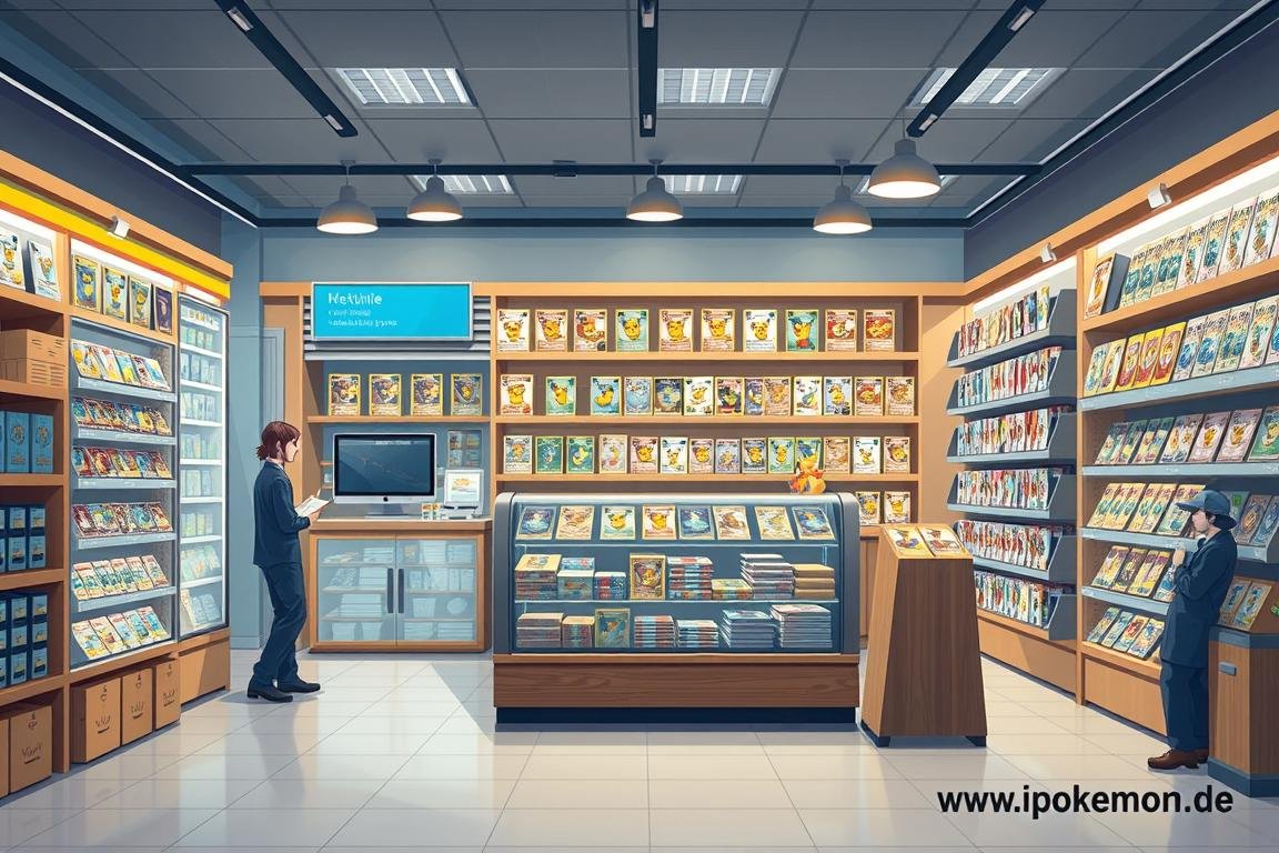 Hybridmodell für Pokémon Karten Handel