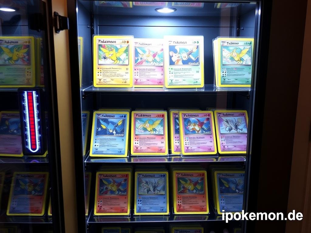 Ideale Lagerungsbedingungen für Pokémon Karten