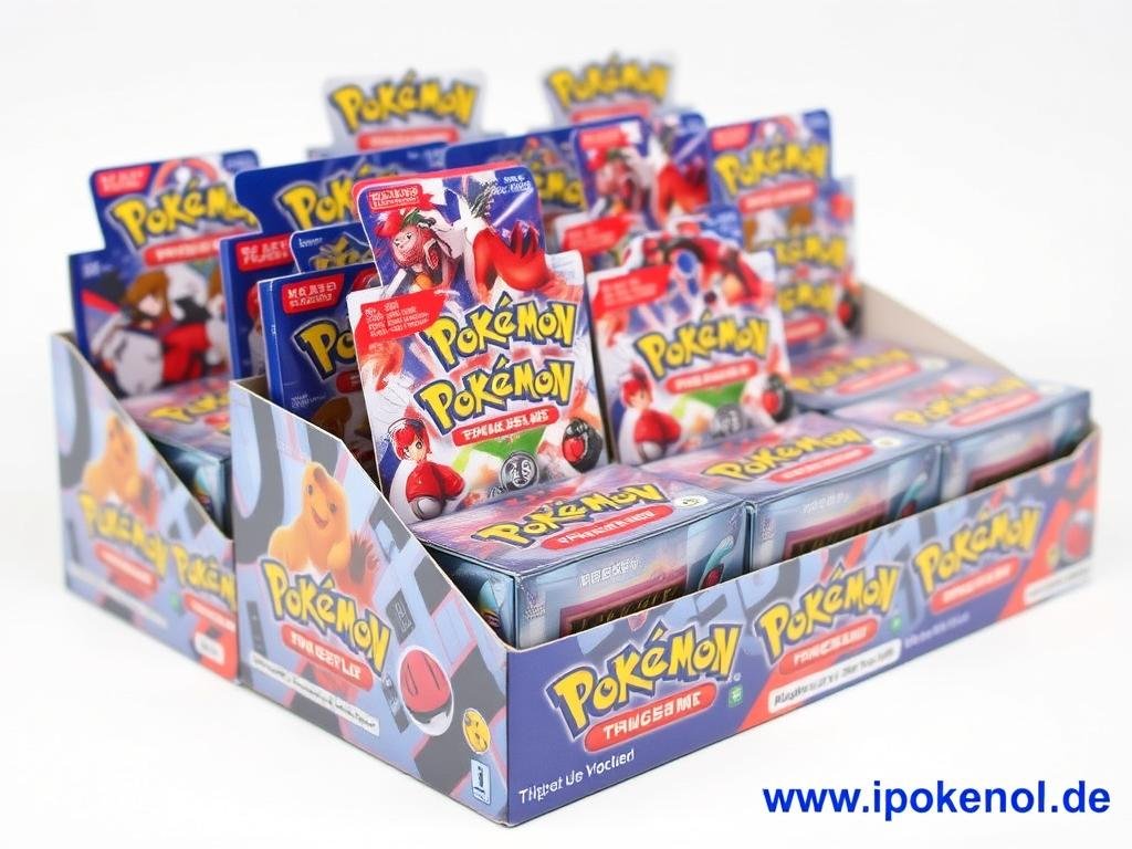 Japanische Pokémon Booster Displays der neuesten Editionen