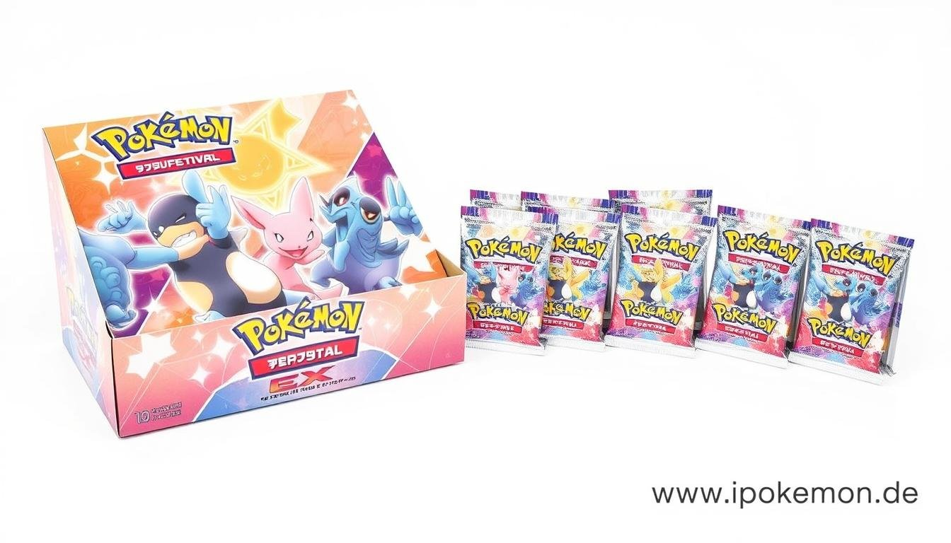 Japanische Pokémon Karten Terastal Festival EX Display