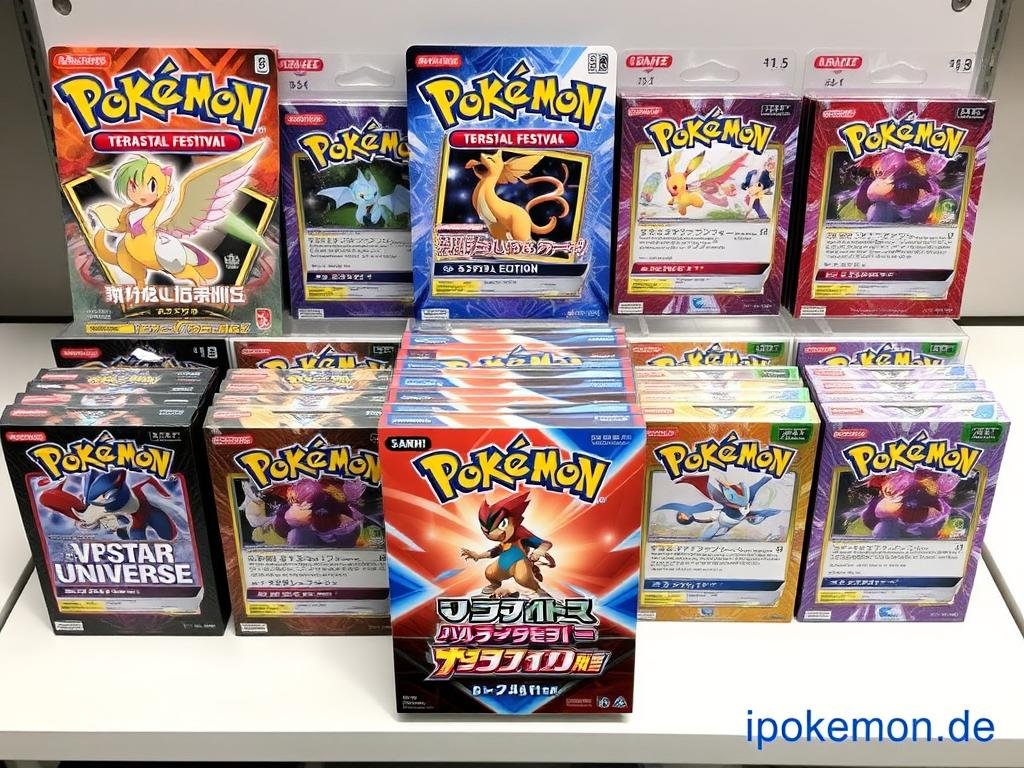 Japanische exklusive Pokémon Karten Sets