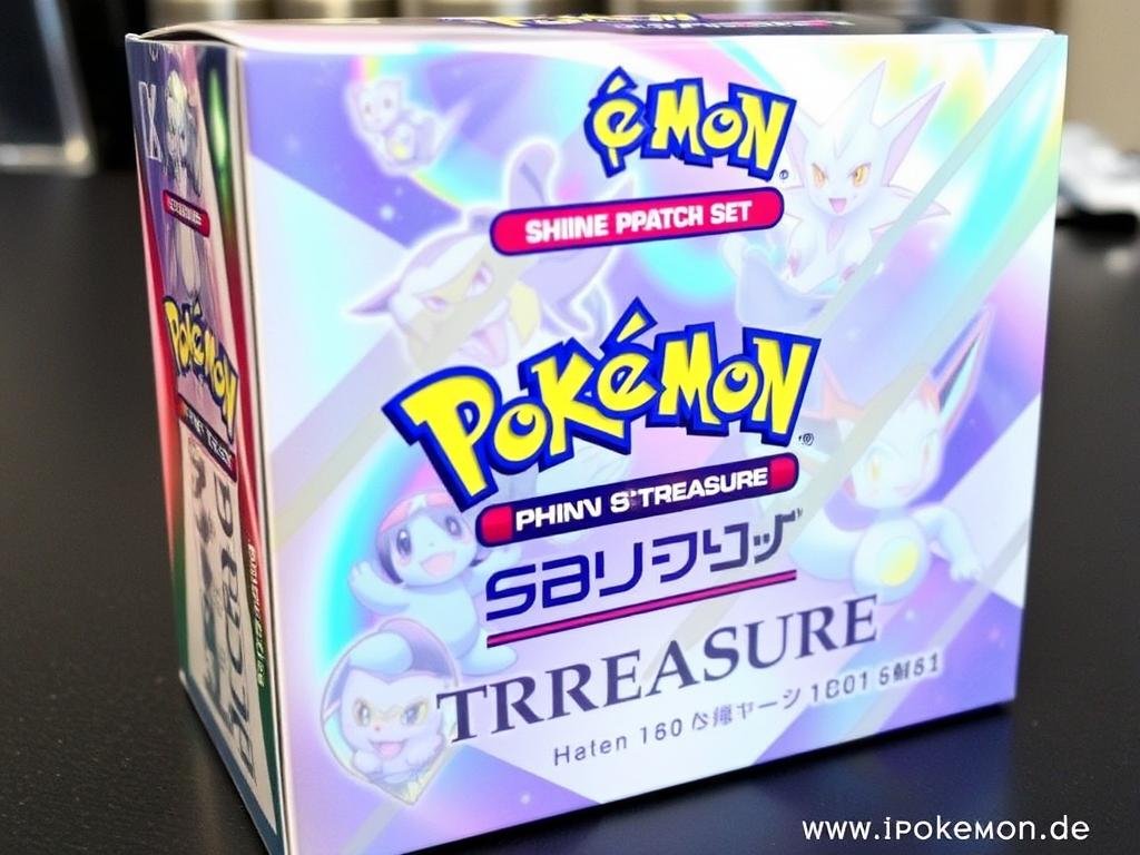 Japanisches Pokémon Kartenset Shiny Treasure Display
