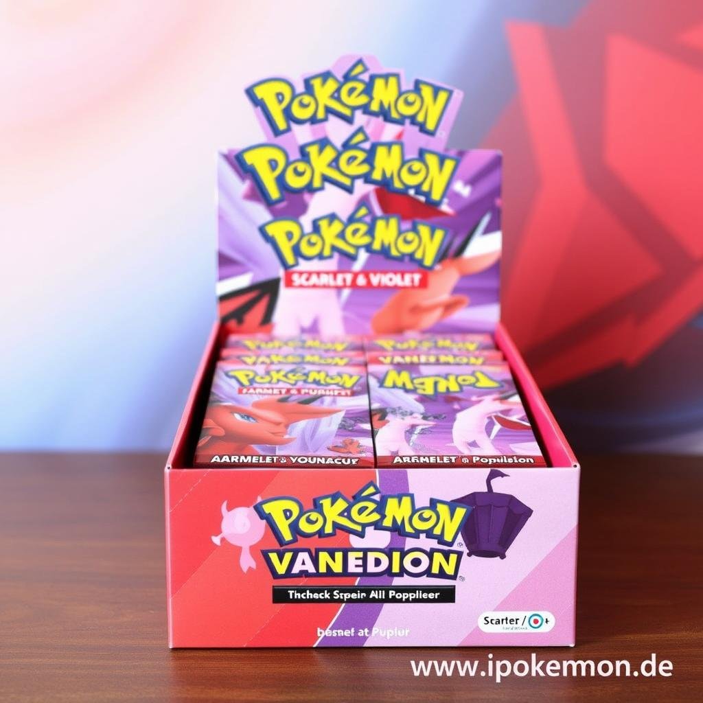 Karmesin & Purpur Booster Display