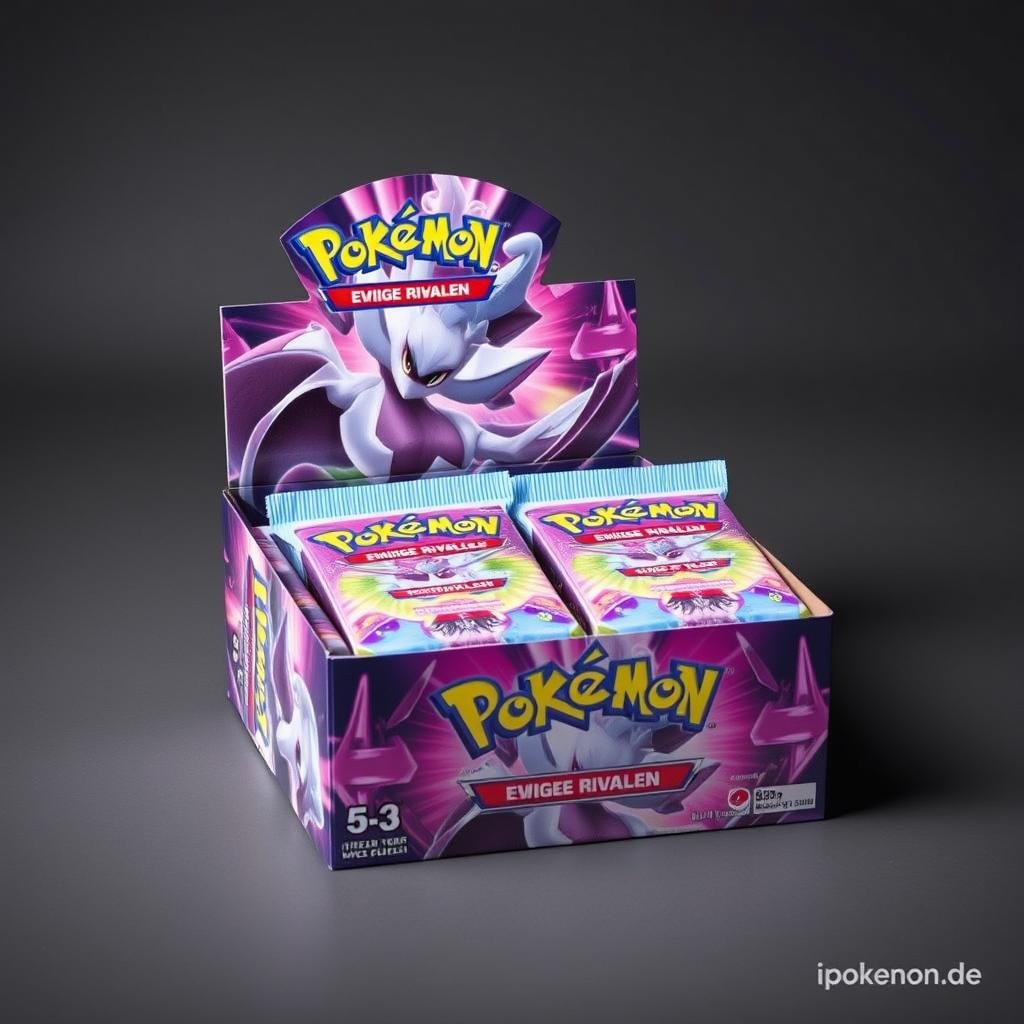 Karmesin & Purpur Ewige Rivalen Booster Display