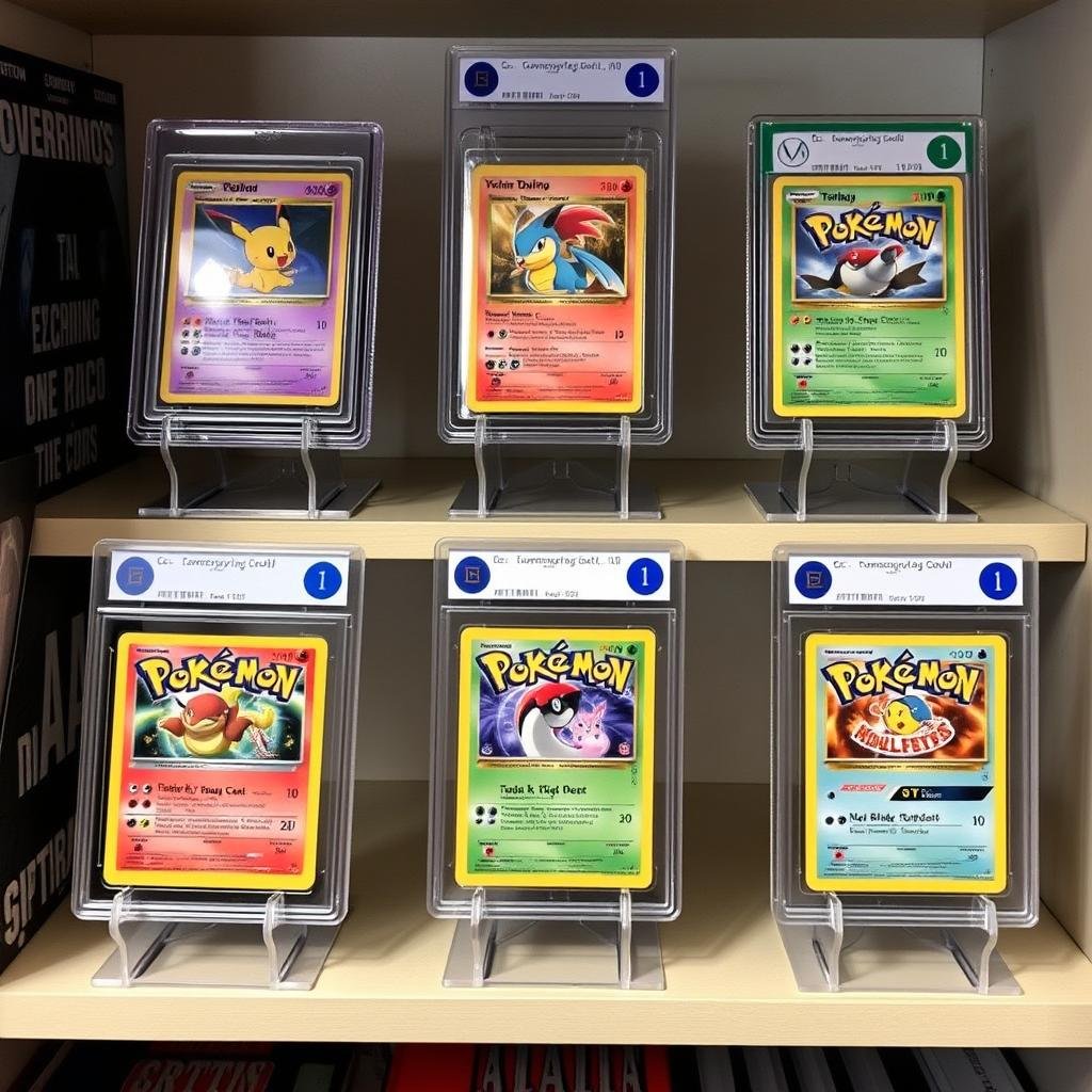 Kartenständer für Pokémon Karten