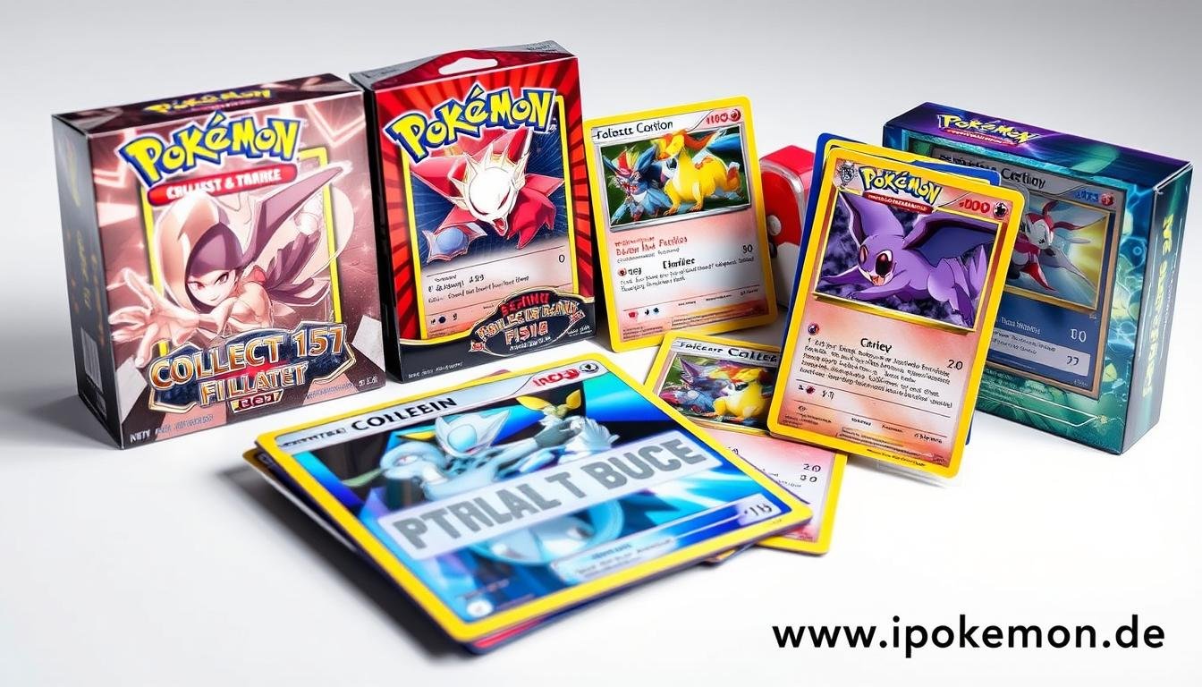 Limitierte Pokémon Karten Editionen wie Collect 151 und Terastal Festival