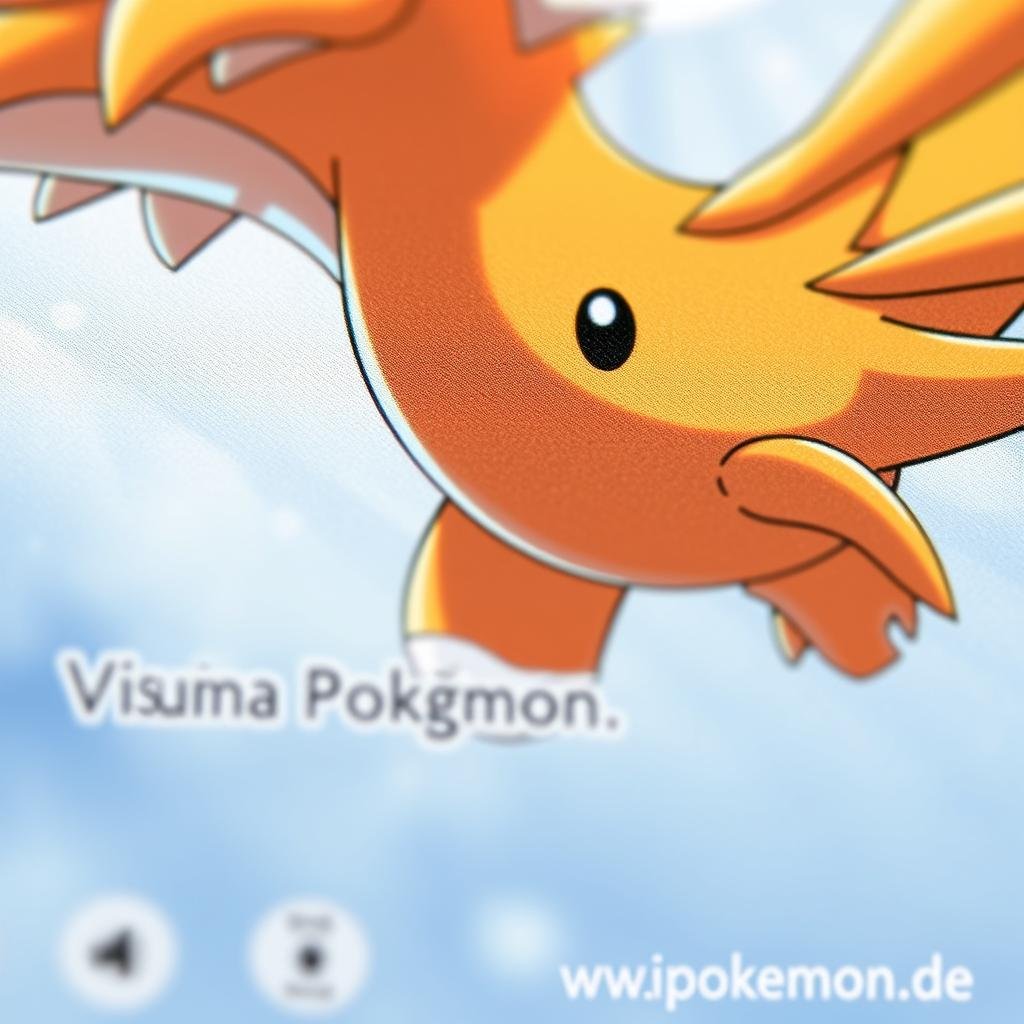 Moderne Pokémon Karte mit spezieller Illustration