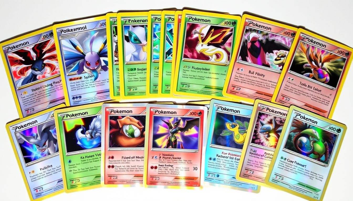 Moderne Pokémon Karten aus den Schwert & Schild und Karmesin & Purpur Editionen