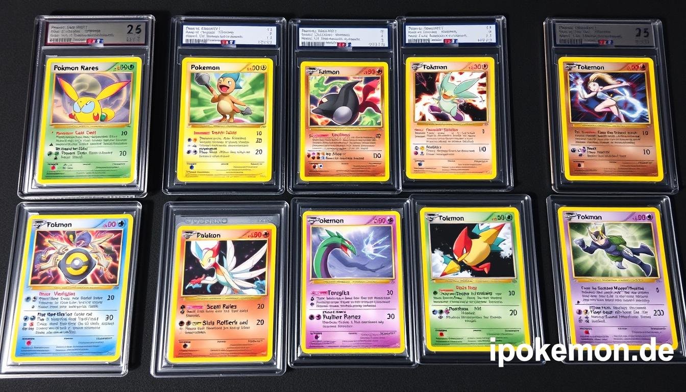 Moderne seltene Pokémon Karten mit Investitionspotenzial