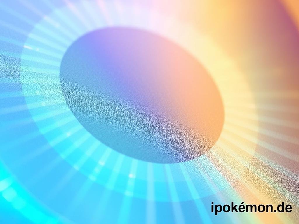 Nahaufnahme eines Hologramm-Musters einer echten Pokémon Karte