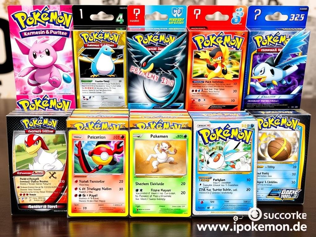 Neuerscheinungen von Pokémon Karten Sets