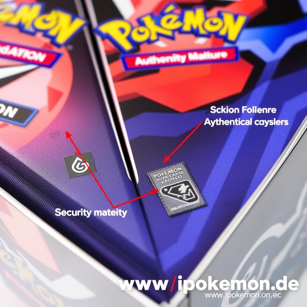 Originalverpackte Pokémon Karten Displays