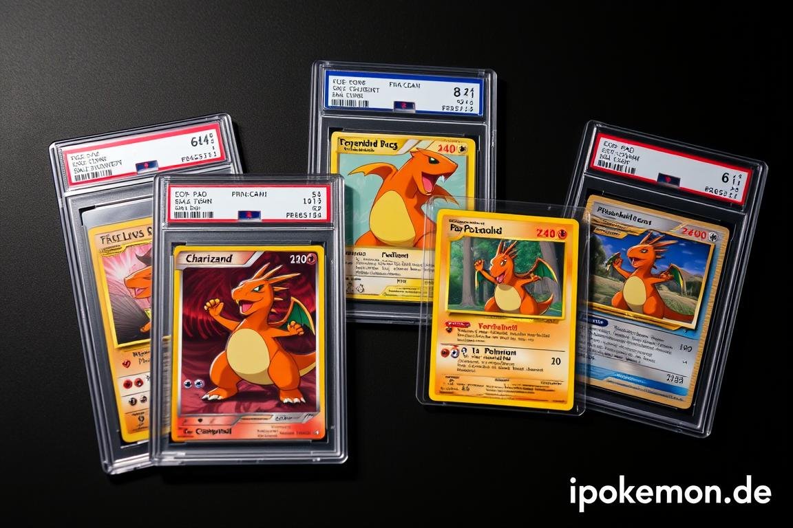 PSA gegradete Pokémon Karten mit hohem Wert
