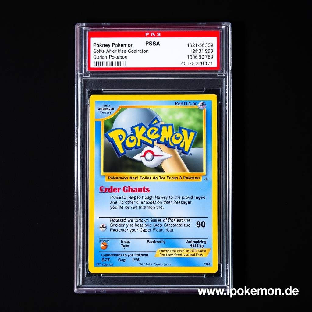 PSA zertifizierte Pokémon Karte