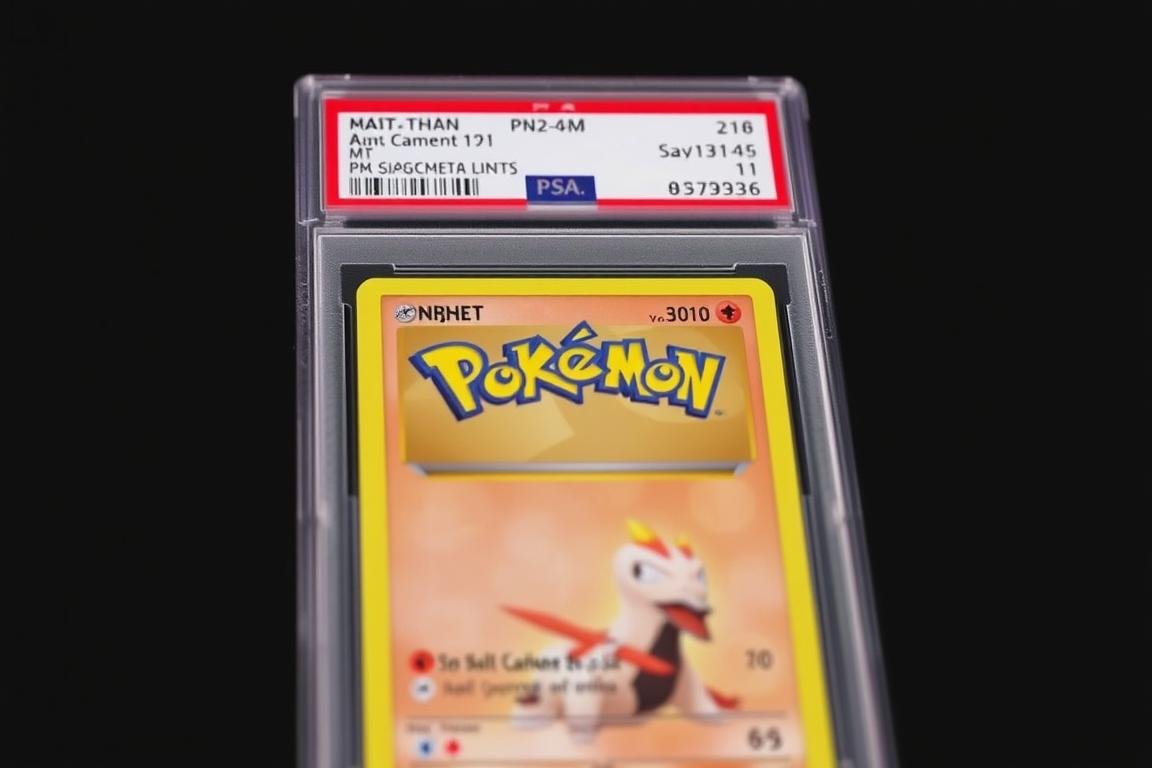 PSA-zertifizierte Pokémon Karte