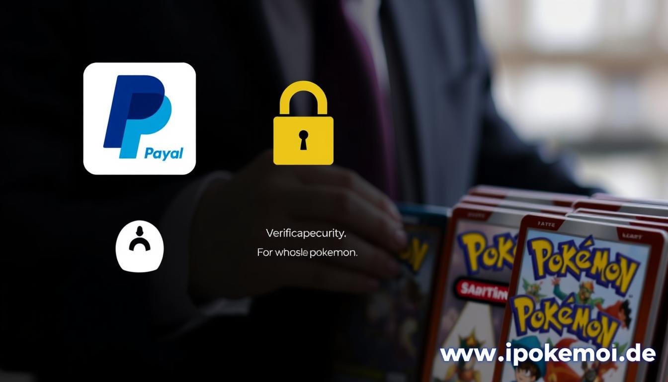 PayPal Sicherheitsfeatures für Pokémon Karten Großhandel