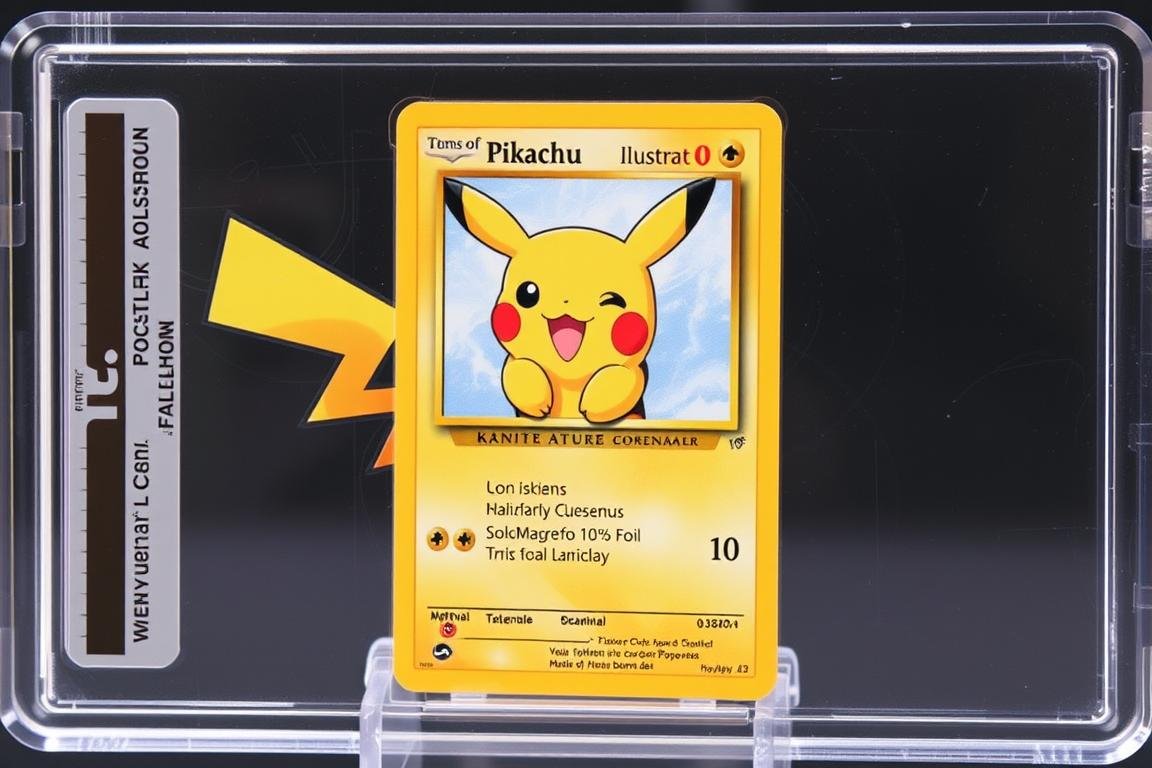 Pikachu Illustrator Pokémon Karte - eine der seltensten Karten weltweit